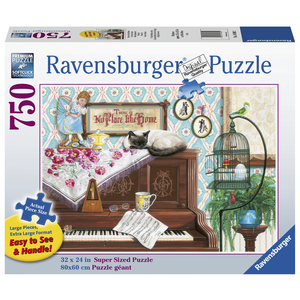 Ravensburger - 750 Piece Large Format - Piano Cat