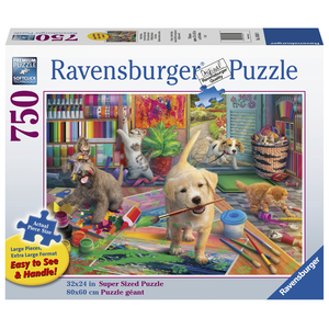 Ravensburger - 750 Piece Large Format - Cute Crafters