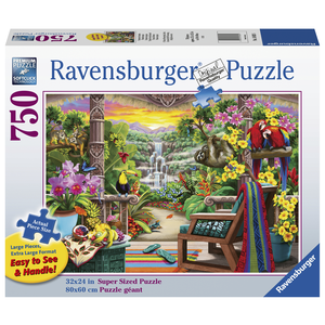 Ravensburger - 750 Piece Large Format - Tropical Retreat