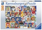 Ravensburger - 500 Piece - Typefaces-jigsaws-The Games Shop