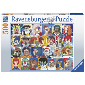 Ravensburger - 500 Piece - Typefaces