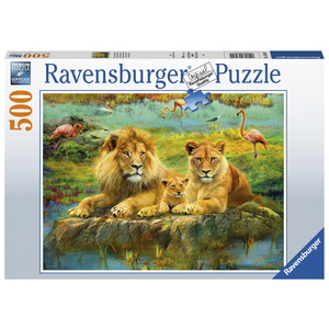 Ravensburger - 500 Piece - Lions in the Savannah