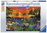 Ravensburger - 500 Piece - Turtle in the Reef-jigsaws-The Games Shop