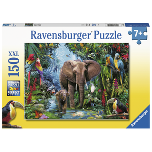 Ravensburger - 150 Piece - Elephants at the Oasis