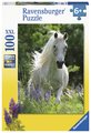 Ravensburger - 100 Piece - Horse in Flowers-jigsaws-The Games Shop