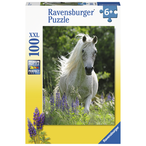 Ravensburger - 100 Piece - Horse in Flowers