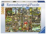 Ravensburger - 5000 Piece - Thompson Bizzarre Town-jigsaws-The Games Shop
