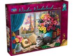 Holdson - 1000 Piece Window Wonderland - Tower for Tabby-jigsaws-The Games Shop