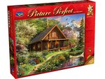 Holdson - 1000 Piece Picture Perfect 7 - Log Cabin Home-jigsaws-The Games Shop