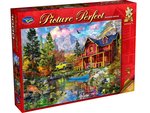 Holdson - 1000 Piece Picture Perfect 7 - Mountain Retreat-jigsaws-The Games Shop