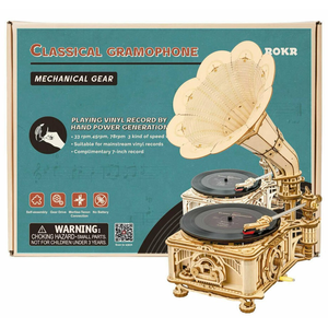 Mech Gears - Classical Gramophone (actually works)