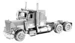 Metal Earth - Long Nose Truck-construction-models-craft-The Games Shop
