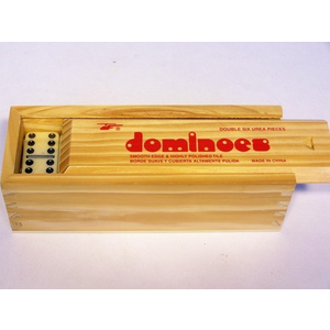 Dominoes - Double 6 - Wooden Box