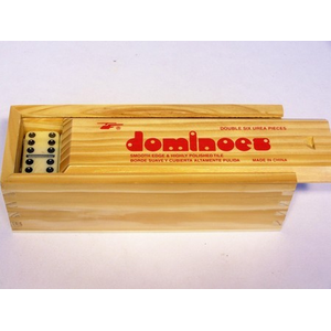 Dominoes - Double 6 - Wooden Box