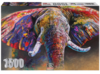 RGS - 1500 Piece - Colour run Elephant-jigsaws-The Games Shop