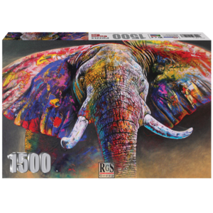 RGS - 1500 Piece - Colour run Elephant