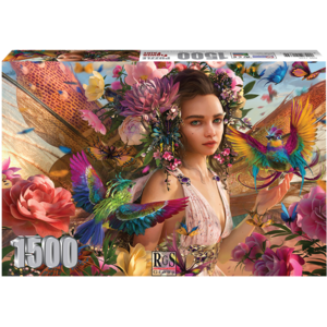 RGS - 1500 Piece - Flower Fairy - Jigsaws-1500 : The Games Shop | Board ...