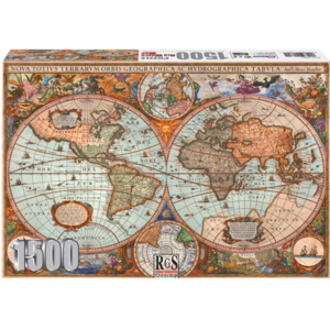 RGS - 1500 Piece - Old World Map