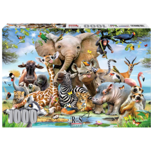 RGS - 1000 Piece - Africa Selfie