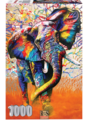 RGS - 1000 Piece - Psychedelic Elephant-jigsaws-The Games Shop