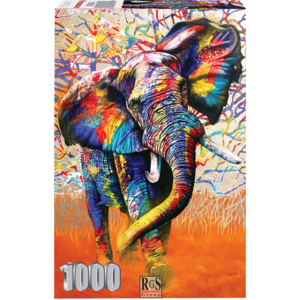RGS - 1000 Piece - Psychedelic Elephant
