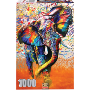 RGS - 1000 Piece - Psychedelic Elephant