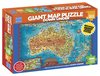 Blue Opal - 300 Piece Giant Map - Down Under-jigsaws-The Games Shop