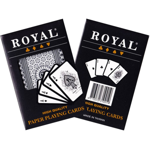 Playing Cards - Single Deck Plastic Coated