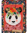 Heye - 1000 Piece Floral Friends - Cuddly Panda-jigsaws-The Games Shop