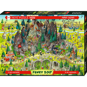 Heye - 1000 Piece Funky Zoo - Transylvanian Habitat