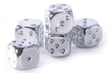 Dice Games - x5 metallic dice in a tin-accessories-The Games Shop