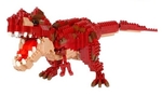 Nanoblock - deluxe Tyrannosaurus Rex-construction-models-craft-The Games Shop