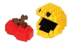 Nanoblock - Medium Pac-Man and Cherry-construction-models-craft-The Games Shop