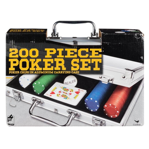 Poker Set - 200 chips in an Aluminium Case