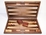 Backgammon - 15" Wooden set - Walnut Burl