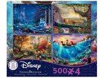 Ceaco - KinKade Disney Dreams 4x500 Piece Series 7-jigsaws-The Games Shop