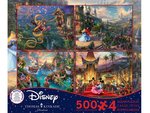 Ceaco - Kinkade Disney Dreams 4x500 Piece Series 8-jigsaws-The Games Shop