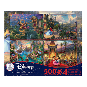 Ceaco - Kinkade Disney Dreams 4x500 Piece Series 8