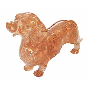 3D Crystal Puzzle - Dachshund