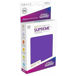 Ultimate Guard Sleeves Japanese Size - Matte Purple