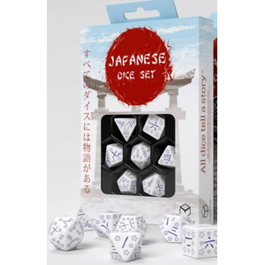 Q Workshop Dice - Japanese Blue Star Lotus