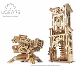 Ugears - Archballista Tower-construction-models-craft-The Games Shop