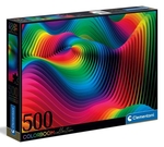Clementoni - 500 Piece - Colourboom Waves-jigsaws-The Games Shop