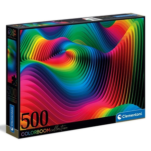 Clementoni - 500 Piece - Colourboom Waves