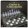 Glass Chess and Checkers Set-chess-The Games Shop