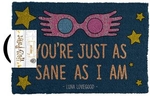 Doormat - Harry Potter - You're Just as Sane as I am-quirky-The Games Shop