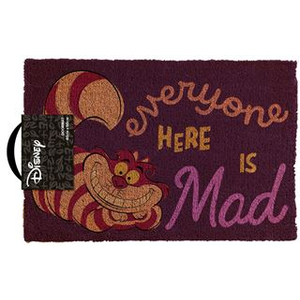Doormat- Alice in Wondrland - Everyone Here is Mad 