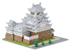 Nanoblock - Deluxe Himeji Castle-construction-models-craft-The Games Shop