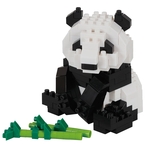 Nanoblock - Small Giant Panda-construction-models-craft-The Games Shop