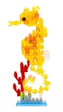 Nanoblock - Small Seahorse-construction-models-craft-The Games Shop